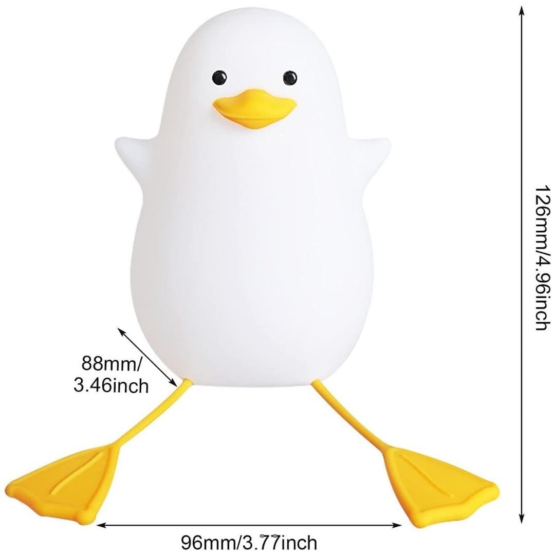 Lampe et Veilleuse en Silicone Canard