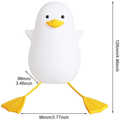 Lampe et Veilleuse en Silicone Canard