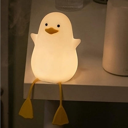 Lampe et Veilleuse en Silicone Canard