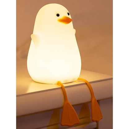 Lampe et Veilleuse en Silicone Canard