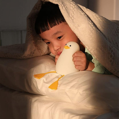 Lampe et Veilleuse en Silicone Canard