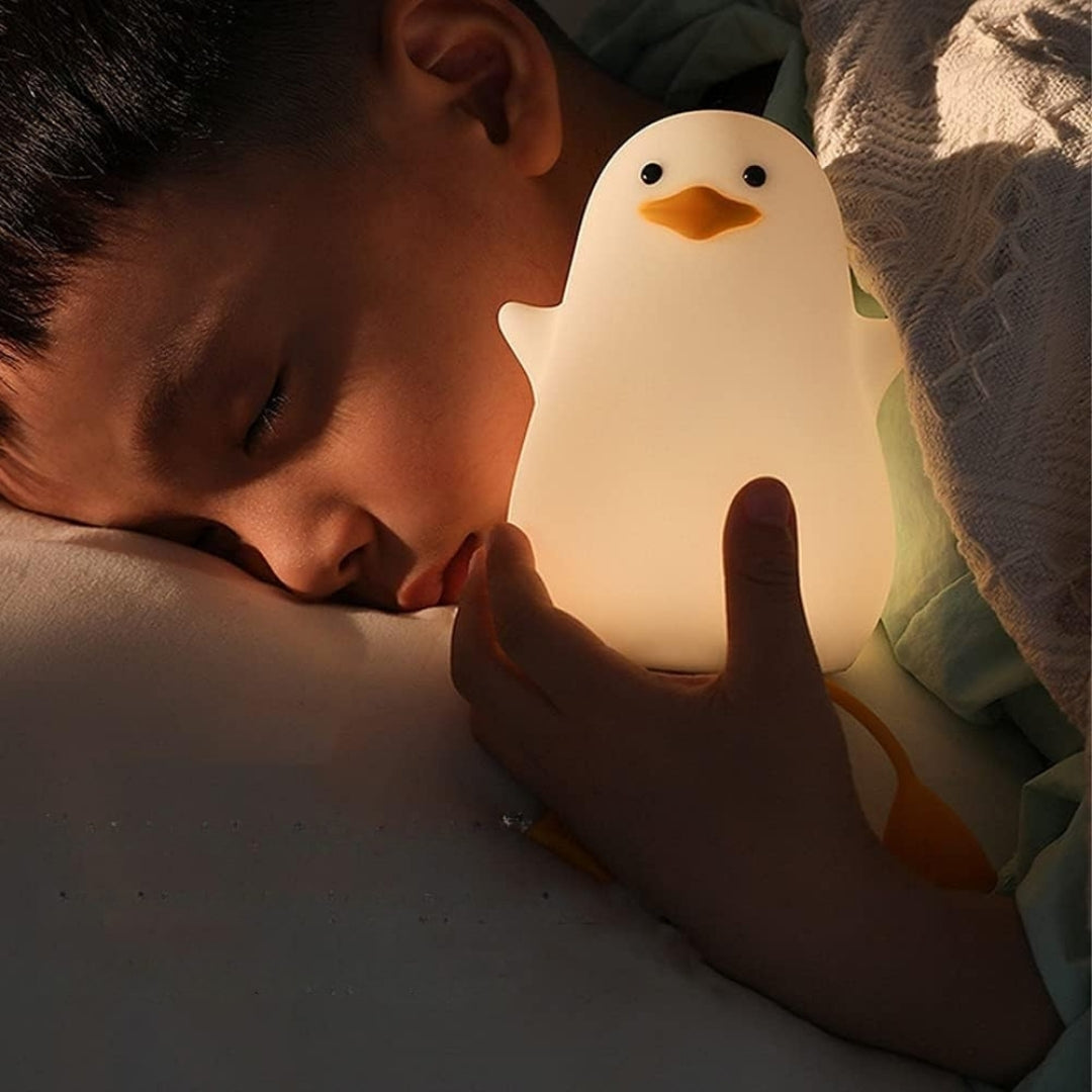 Lampe et Veilleuse en Silicone Canard